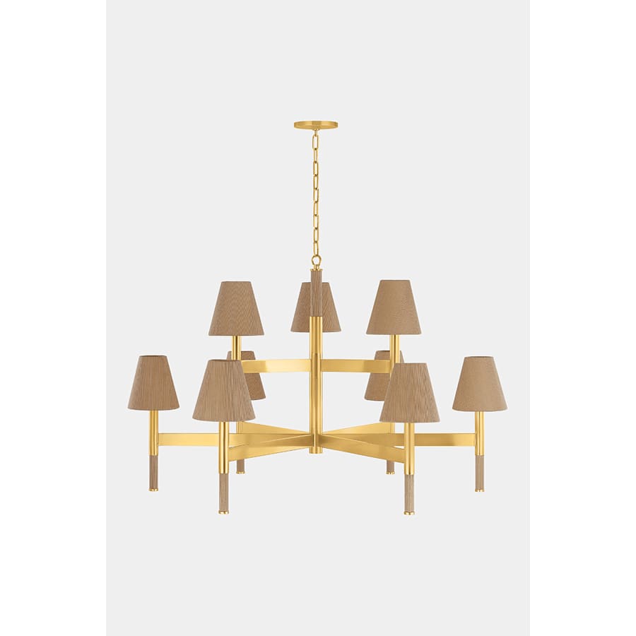 Hudson Valley Lighting Lindenwood 9 Light 48" Wide Chandelier