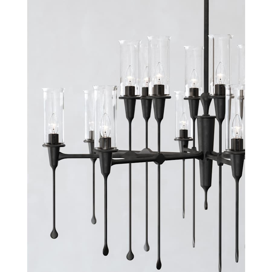 Hudson Valley Lighting Chisel 16 Light 41" Wide Taper Candle Chandelier