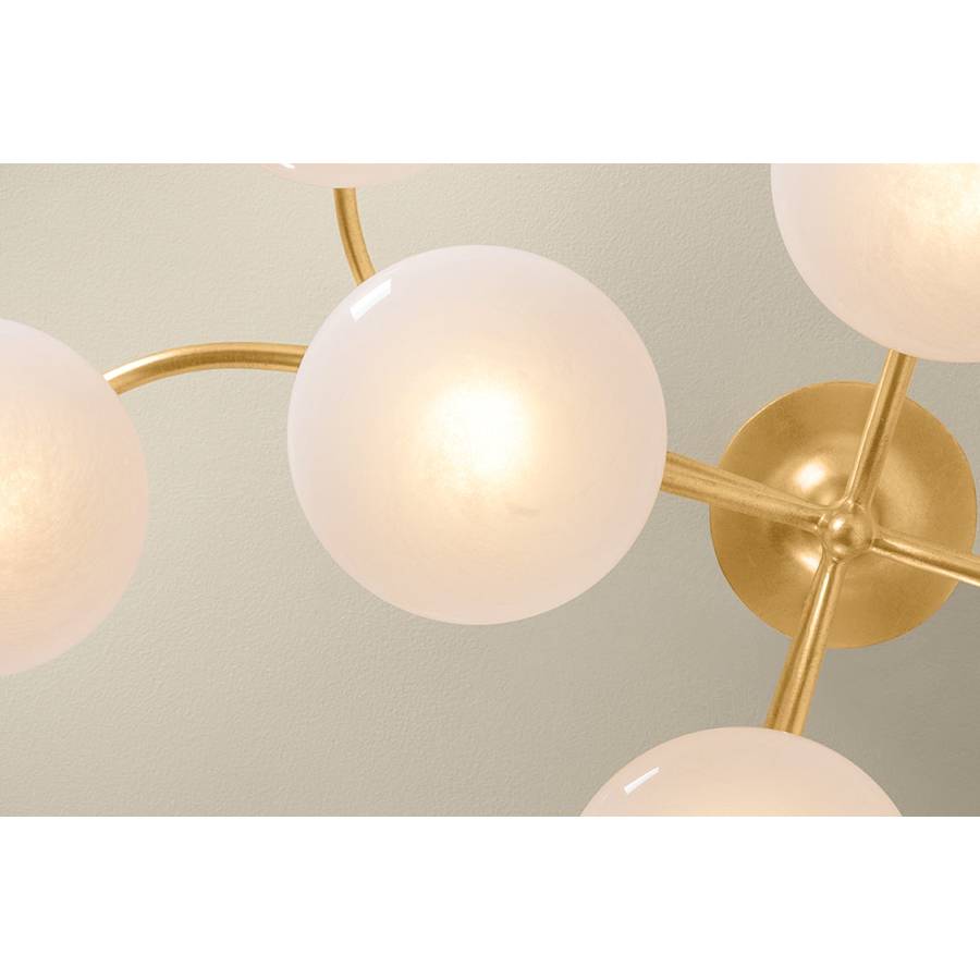 Hudson Valley Lighting Bayberry 45" Wide LED Semi-Flush Ceiling Fixture