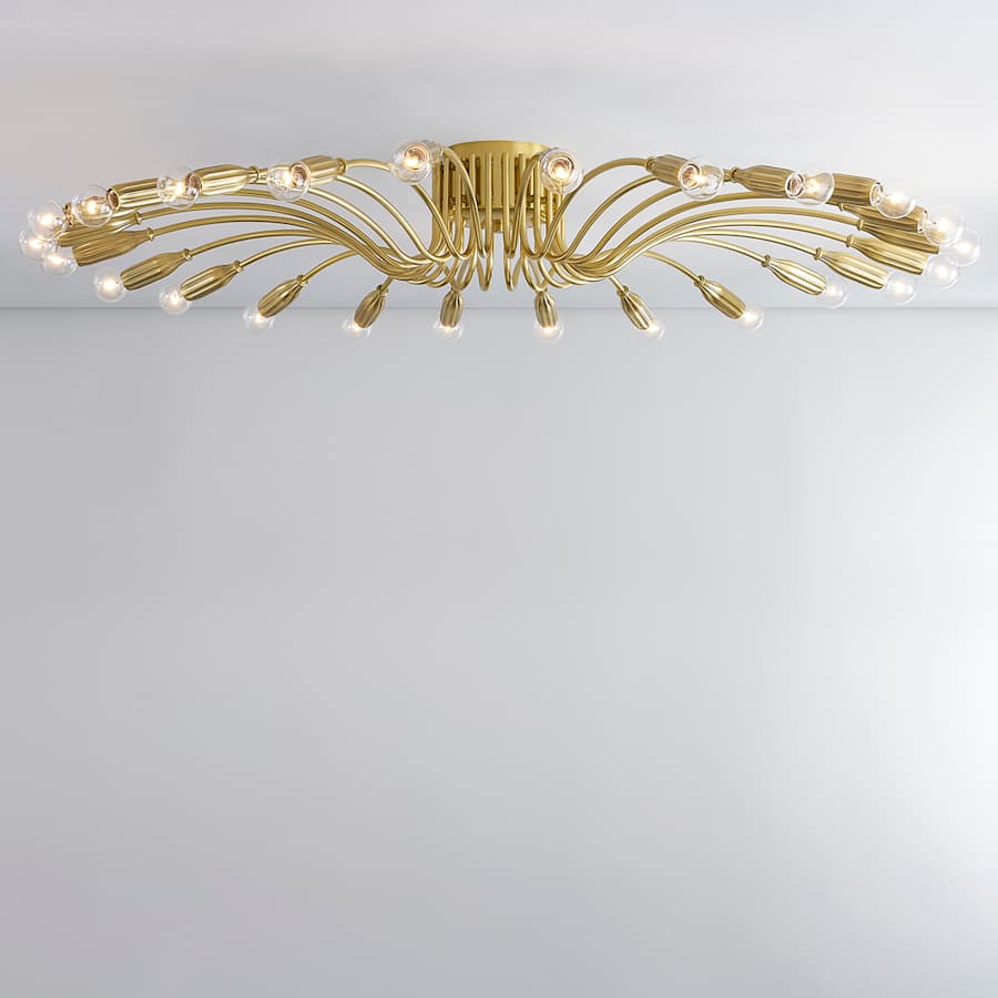 Hudson Valley Lighting Barney 24 Light 49" Wide Abstract Chandelier