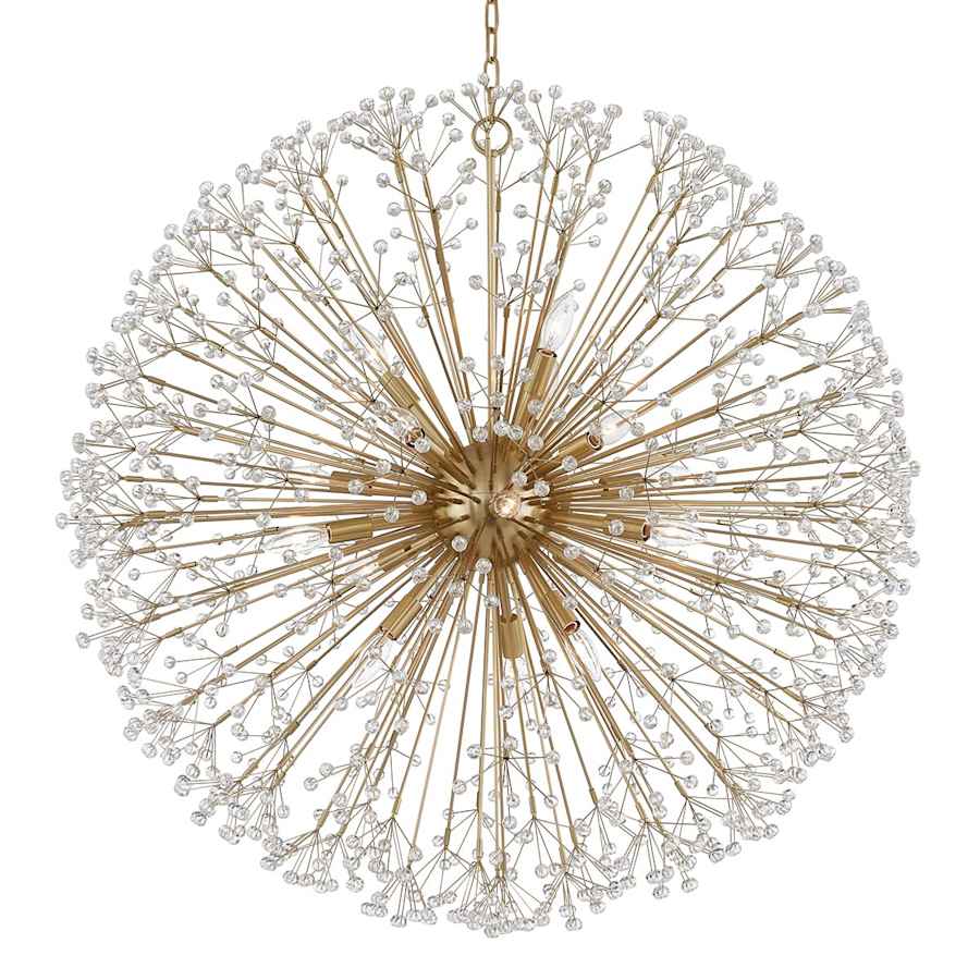Hudson Valley Lighting Dunkirk 16 Light 40" Wide Crystal Chandelier