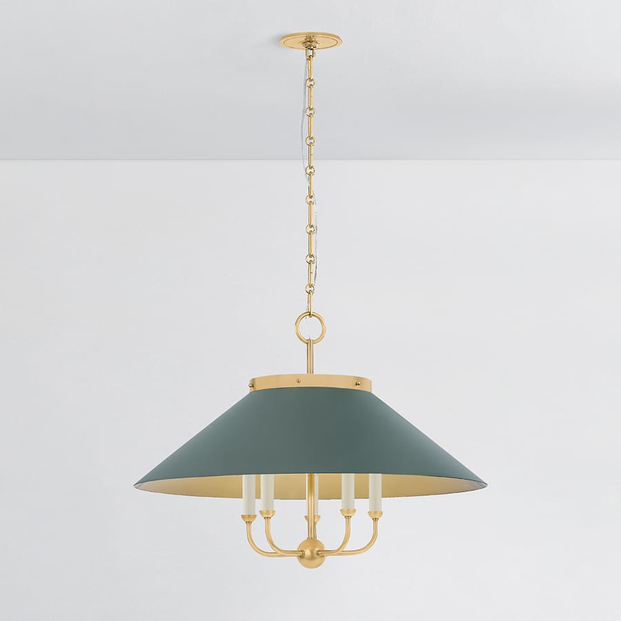 Hudson Valley Lighting Clivedon 5 Light 28" Wide Pendant