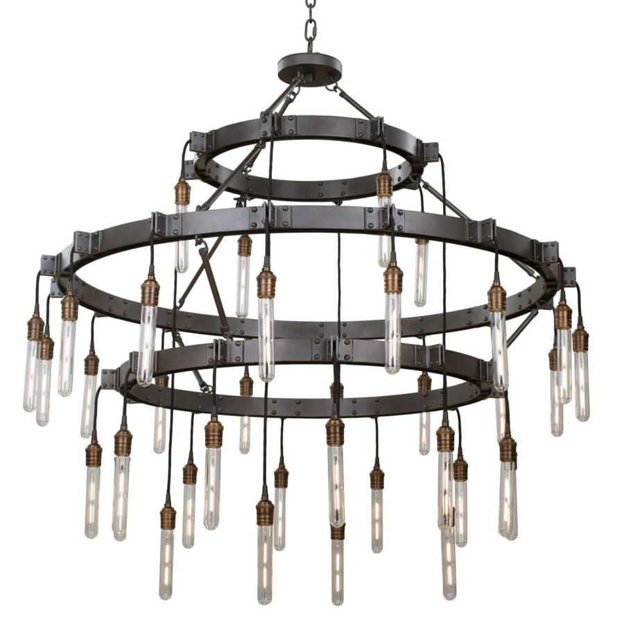 Kalco Stuyvesant 36 Light 48" Wide Ring Chandelier