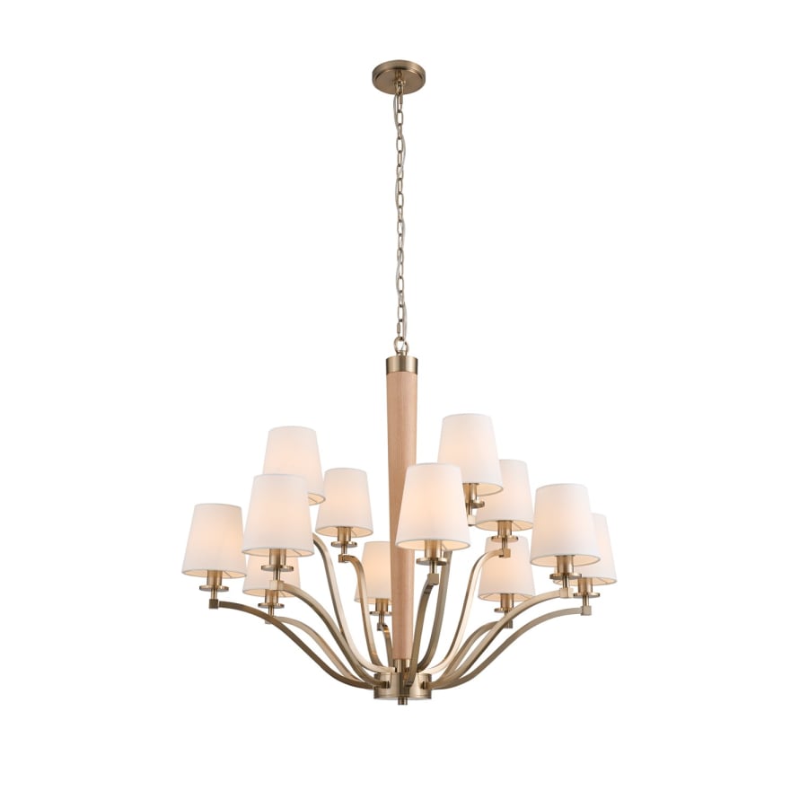 Kalco Curva 12 Light 36" Wide Chandelier