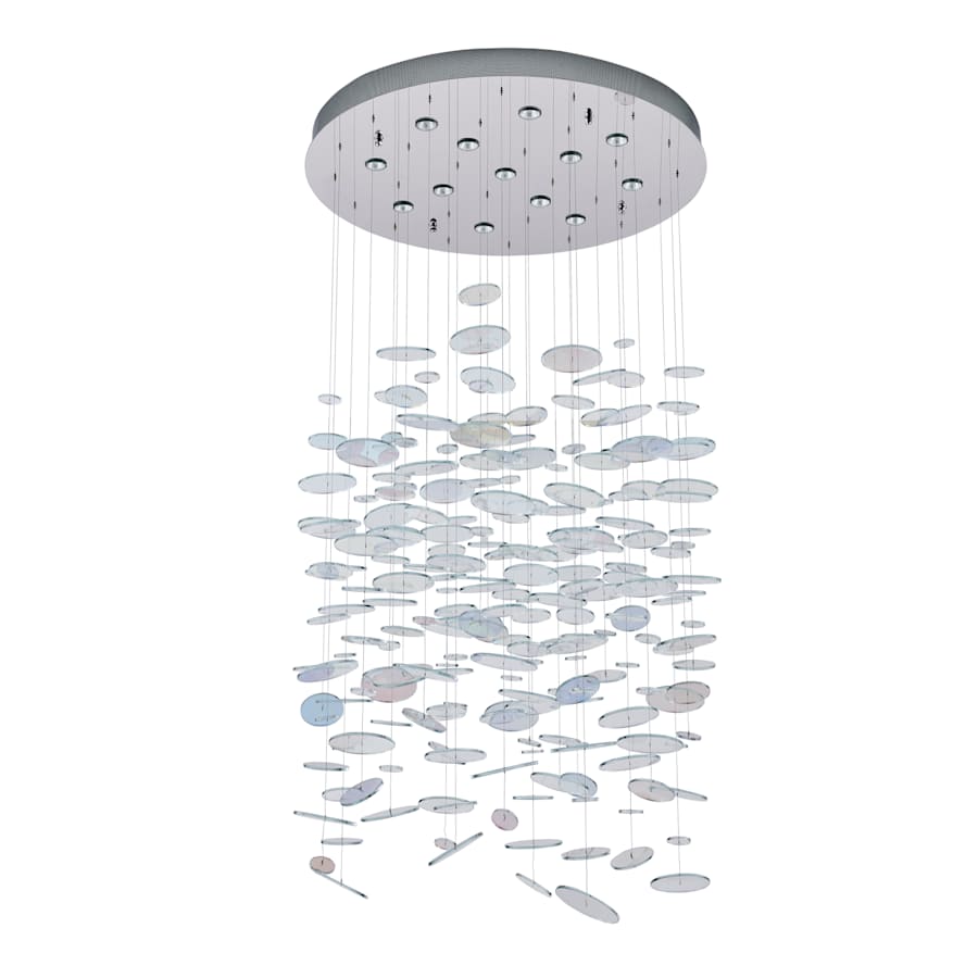 Kalco Spettro 13 Light 36" Wide Abstract Chandelier