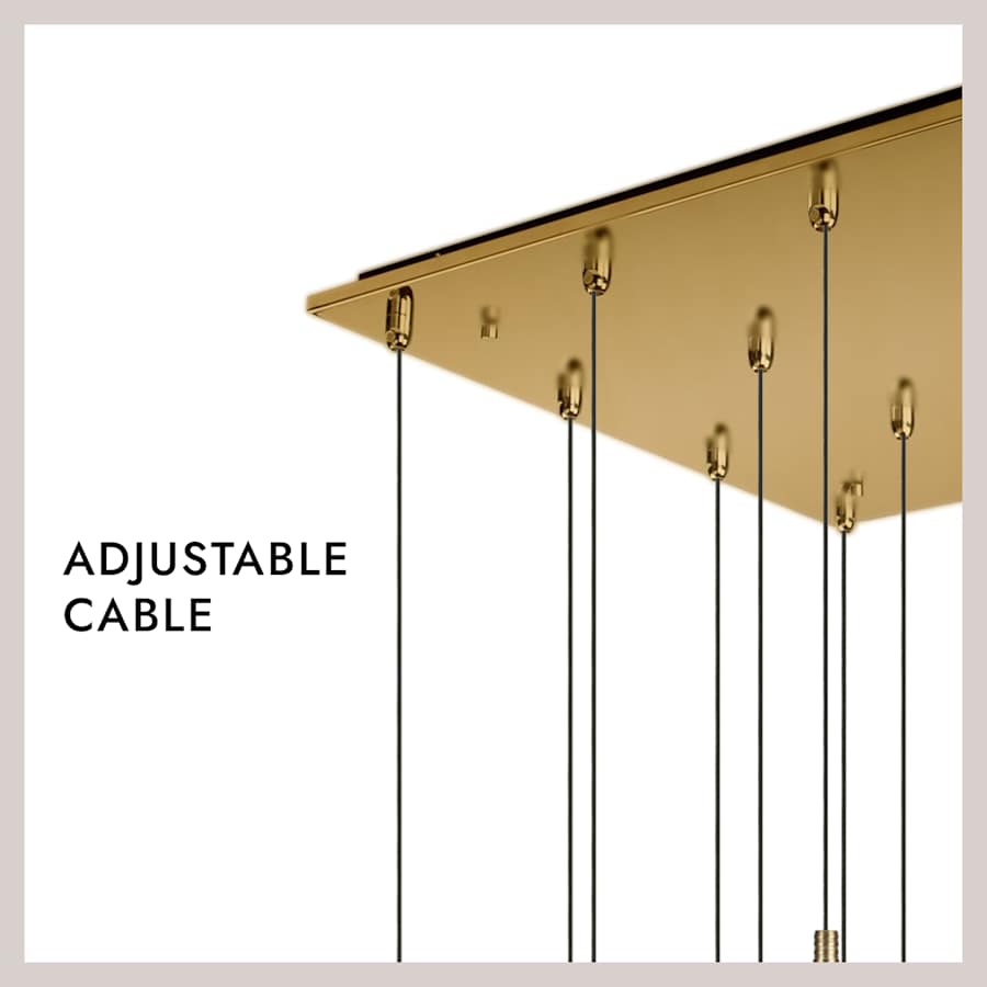 Kuzco Lighting Robson 20" Wide Lantern Chandelier