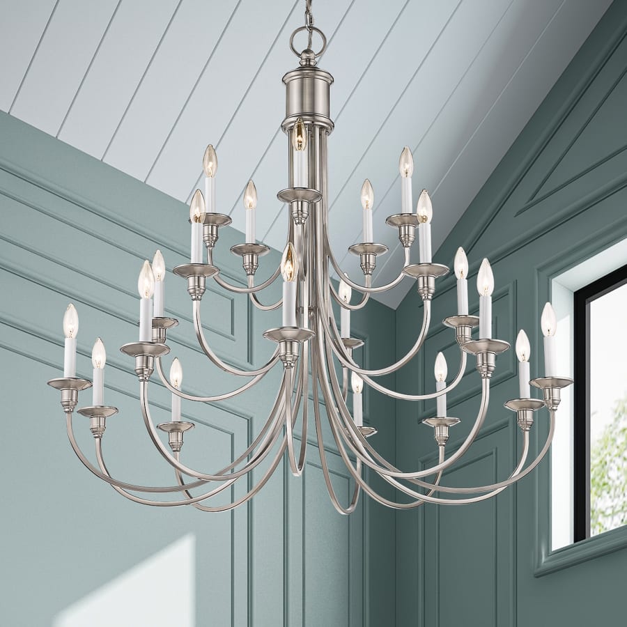 Livex Lighting Cranford 20 Light 3 Tier Chandelier