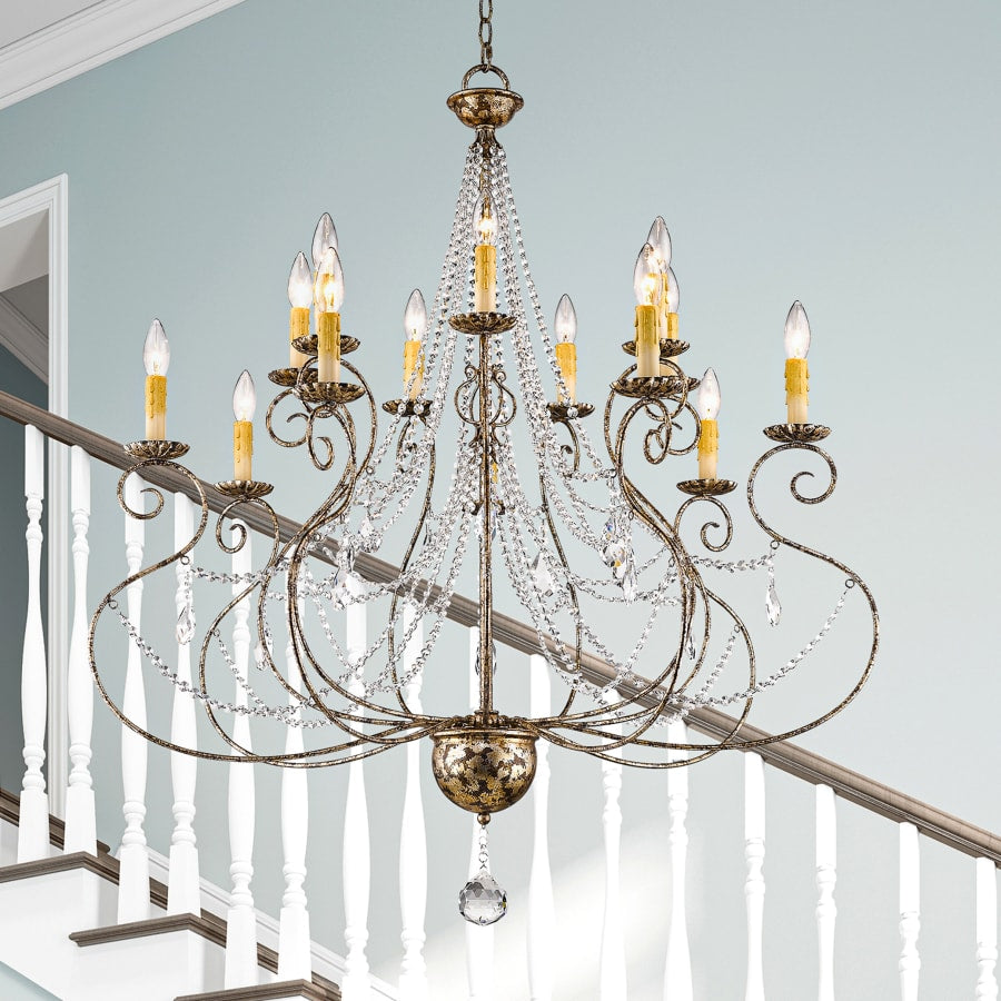 Livex Lighting Isabella 14 Light 2 Tier Chandelier