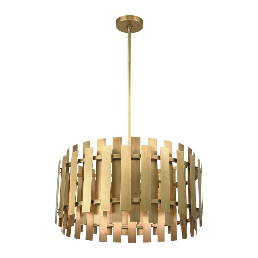 Livex Lighting Greenwich 6 Light 24" Wide Drum Chandelier