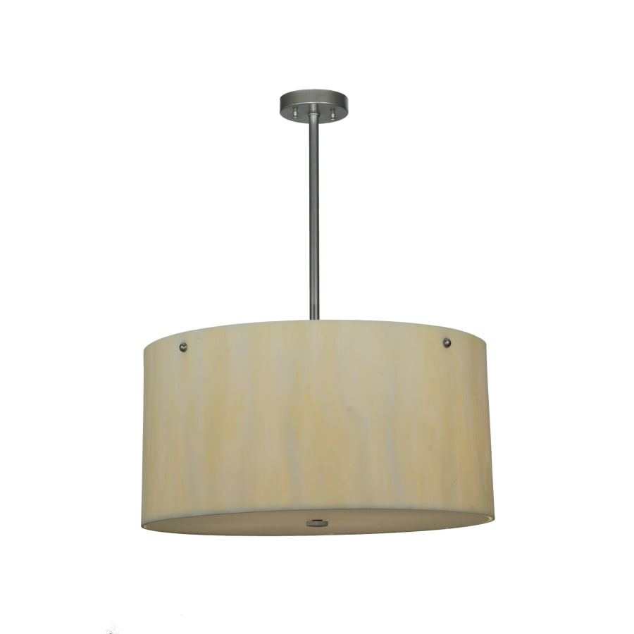 Meyda Tiffany 24" W Cilindro Faux Alabaster Pendant