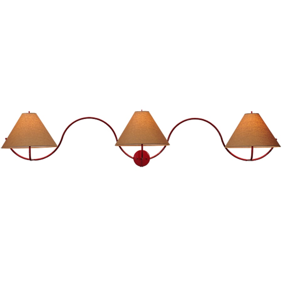 Meyda Tiffany Soundwave 3 Light 17" Tall Wall Sconce