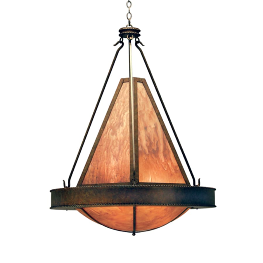 Meyda Tiffany Obsidian 6 Light 36" Wide Pendant
