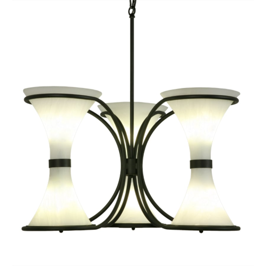 Meyda Tiffany Chronos 3 Light 30" Wide Chandelier