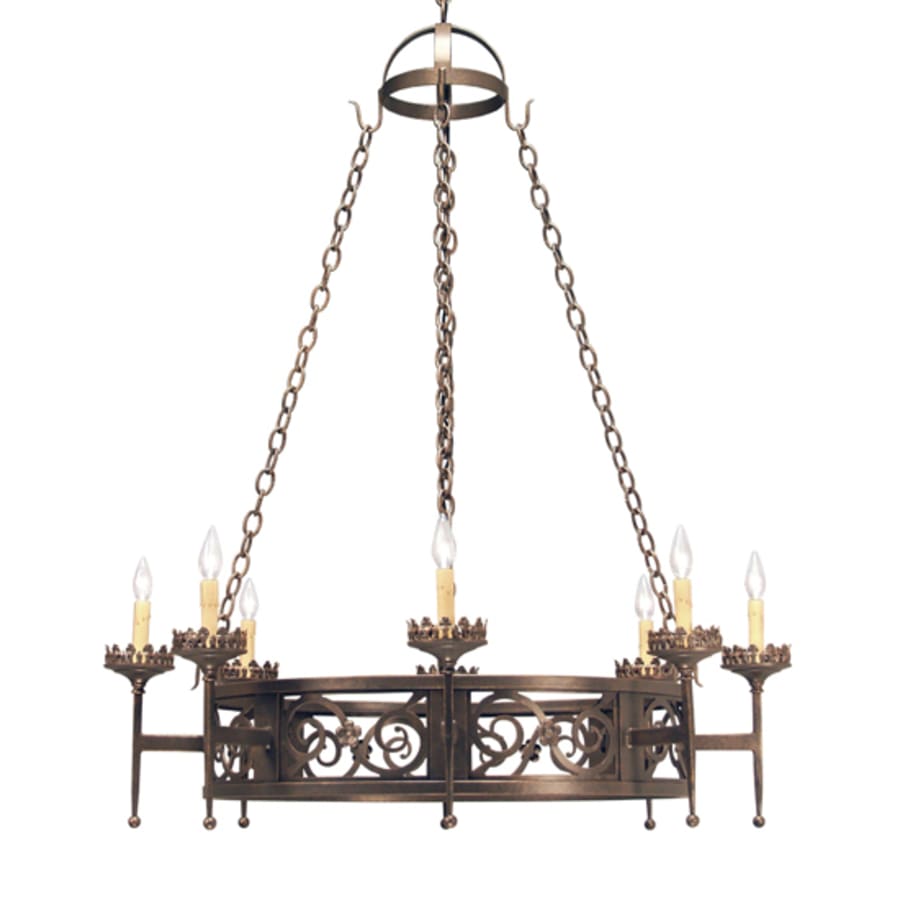 Meyda Tiffany Majella 8 Light 42" Wide Taper Candle Style Chandelier