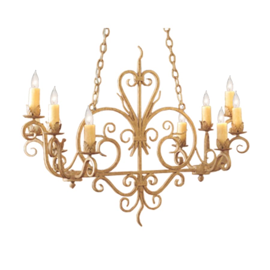 Meyda Tiffany Kimberly 10 Light 17" Wide Taper Candle Style Chandelier