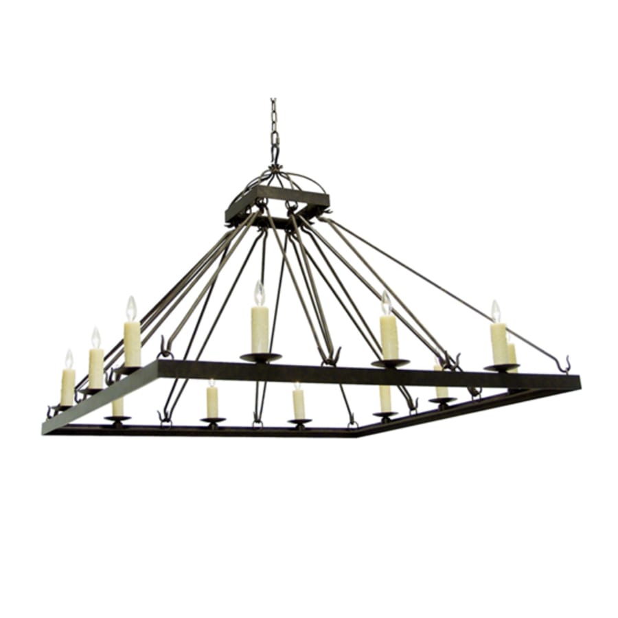 Meyda Tiffany Retreat 12 Light 85" Wide Taper Candle Style Chandelier