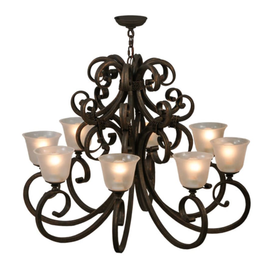 Meyda Tiffany Belvedere 8 Light 37" Wide Chandelier