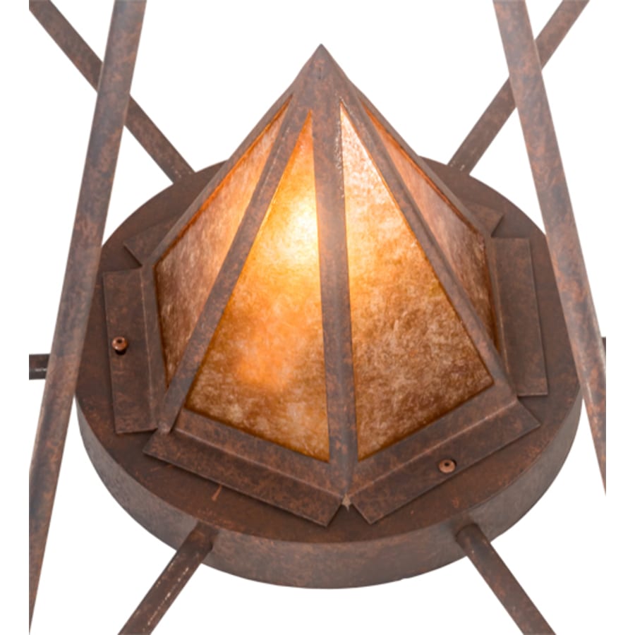 Meyda Tiffany Desert Arrow 7 Light 30" Wide Taper Candle Style Chandelier
