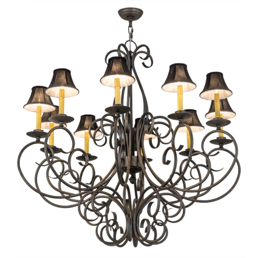 Meyda Tiffany Phillipe 10 Light 42" Wide Chandelier