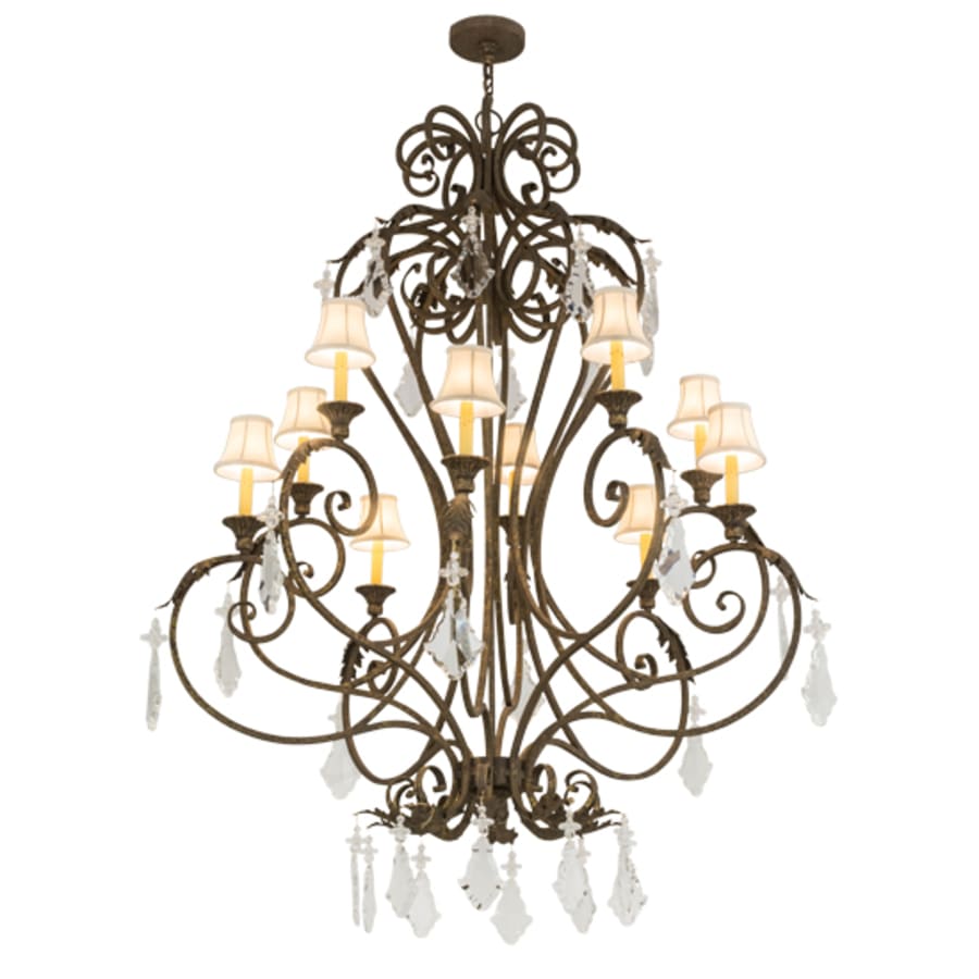 Meyda Tiffany Josephine 10 Light 48" Wide Crystal Chandelier