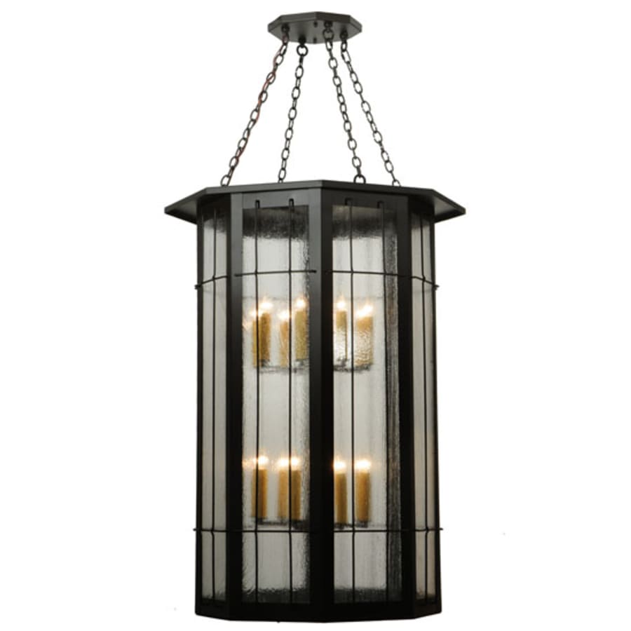 Meyda Tiffany West Albany 16 Light 38" Wide Taper Candle Pendant