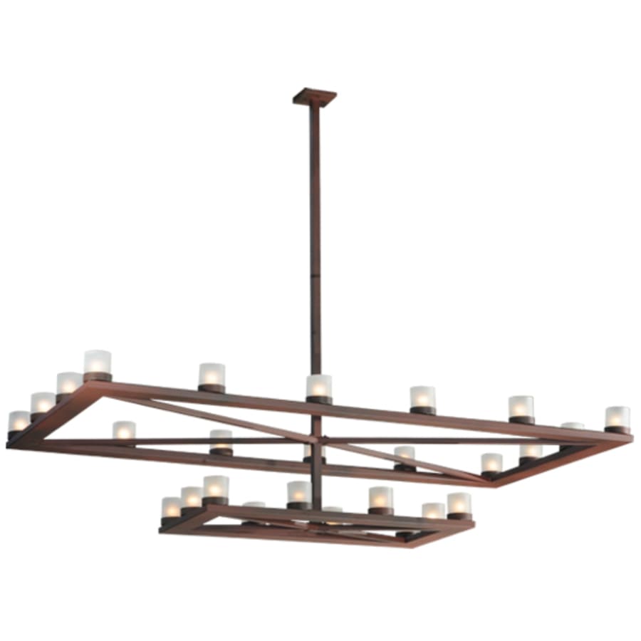 Meyda Tiffany Stratum 26 Light 97" Wide Wrought Iron Candle Style Chandelier