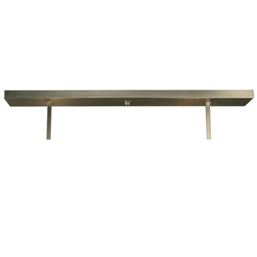 Meyda Tiffany Metro Fusion 4 Light 38" Wide Semi-Flush Linear Ceiling Fixture