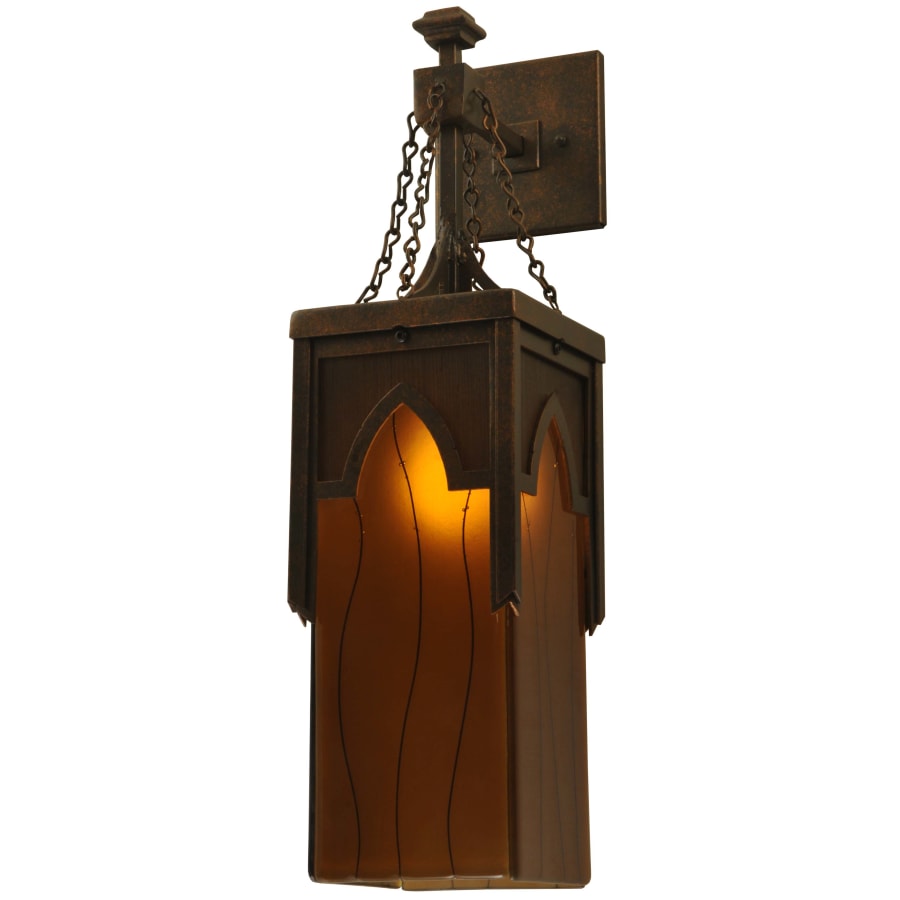 Meyda Tiffany 6.25" W Cordoba Fused Glass Wall Sconce