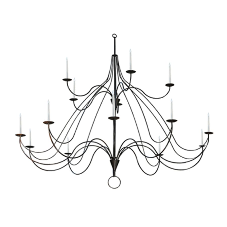 Meyda Tiffany Polonaise 15 Light 96" Wide Taper Candle Style Chandelier