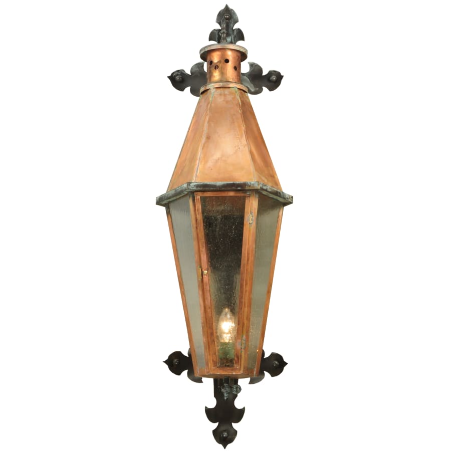 Meyda Tiffany 14" W Millesime Lantern Wall Sconce