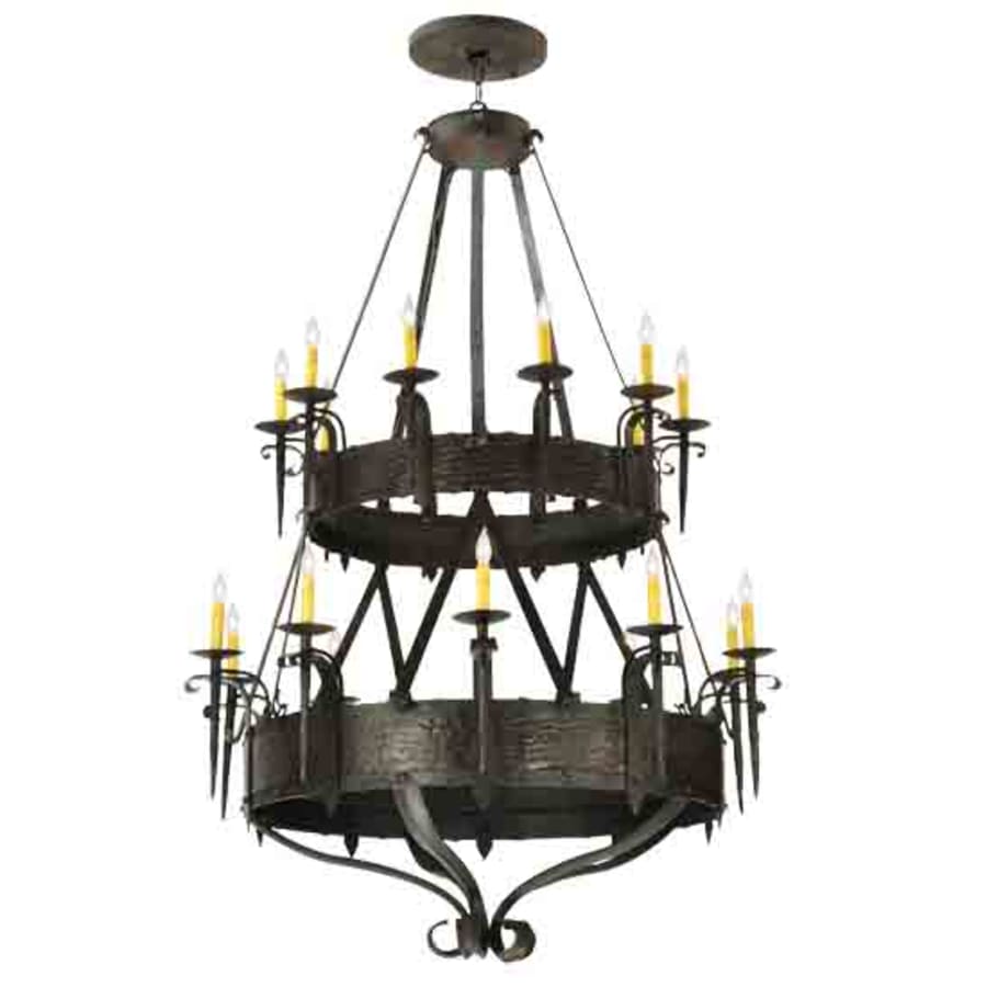 Meyda Tiffany Costello 20 Light 45" Wide Taper Candle Style Chandelier
