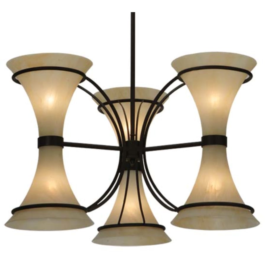 Meyda Tiffany Chronos 6 Light 30" Wide Chandelier