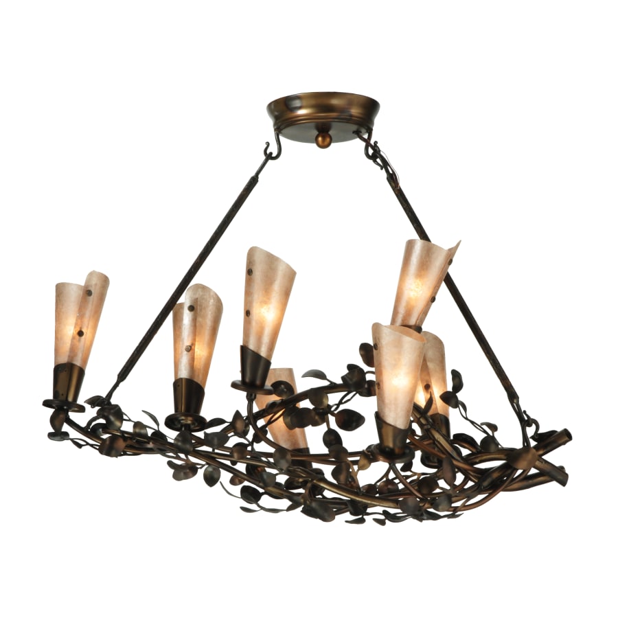 Meyda Tiffany 30" L Vinca Vine 7 Light Chandelier
