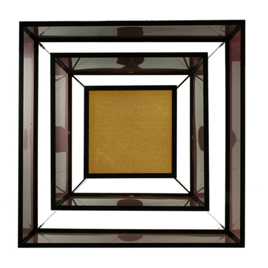 Meyda Tiffany Quadrato Umador 4 Light 51" Wide Semi-Flush Square Ceiling Fixture - Timeless Bronze Finish