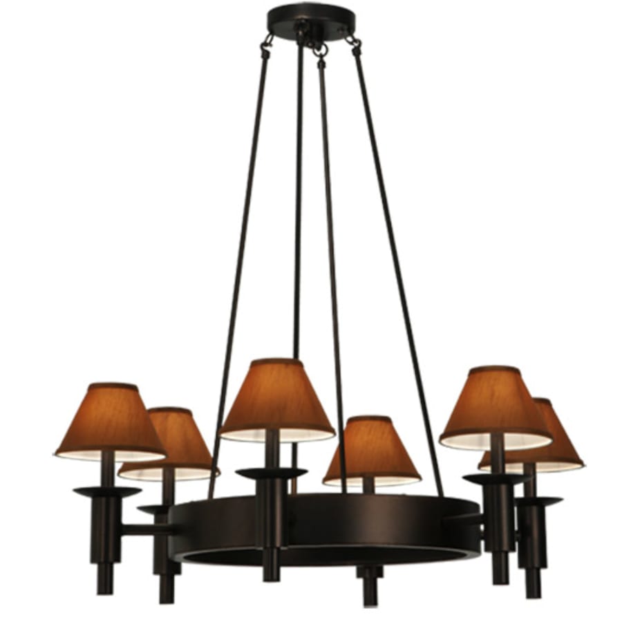 Meyda Tiffany Calais 6 Light 36" Wide Chandelier