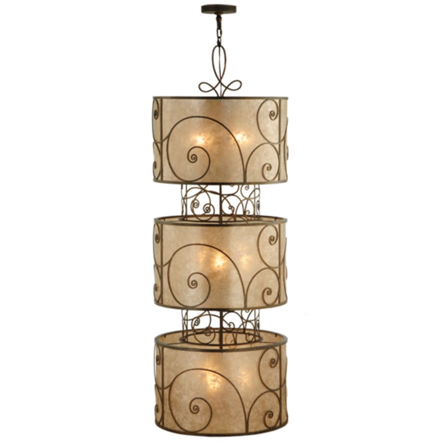 Meyda Tiffany Granada 9 Light 24" Wide Pendant
