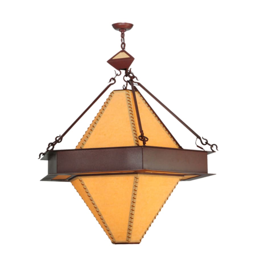 Meyda Tiffany Luxor 6 Light 42" Wide Abstract Pendant