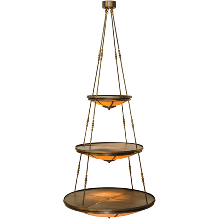 Meyda Tiffany Commerce 17 Light 47" Wide Pendant