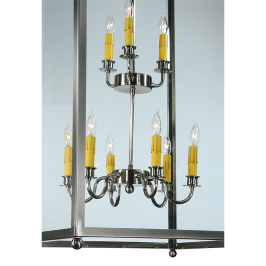 Meyda Tiffany Pavilion 9 Light 34" Wide Taper Candle Pendant