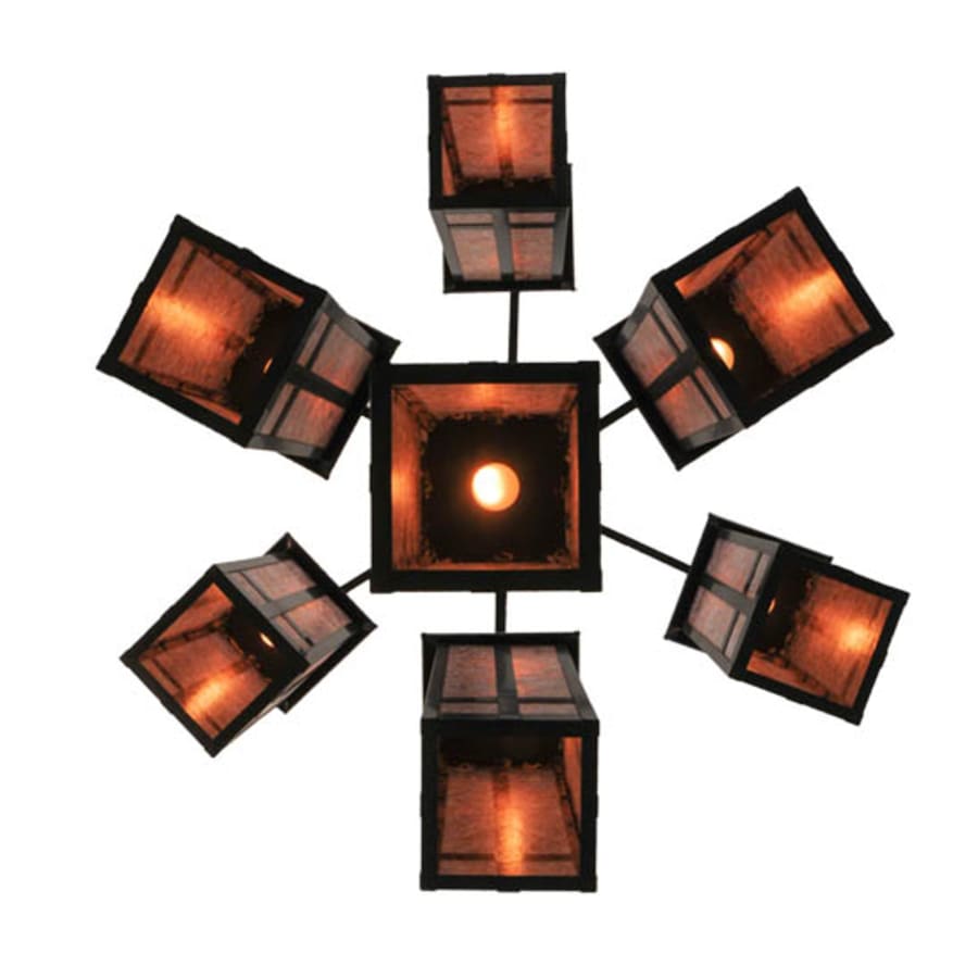 Meyda Tiffany Church 7 Light 47" Wide Chandelier
