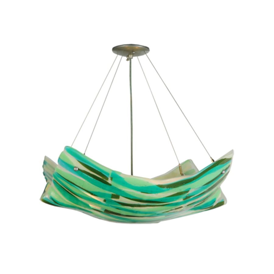 Meyda Tiffany La Spiaggia 4 Light 29" Wide Abstract Pendant