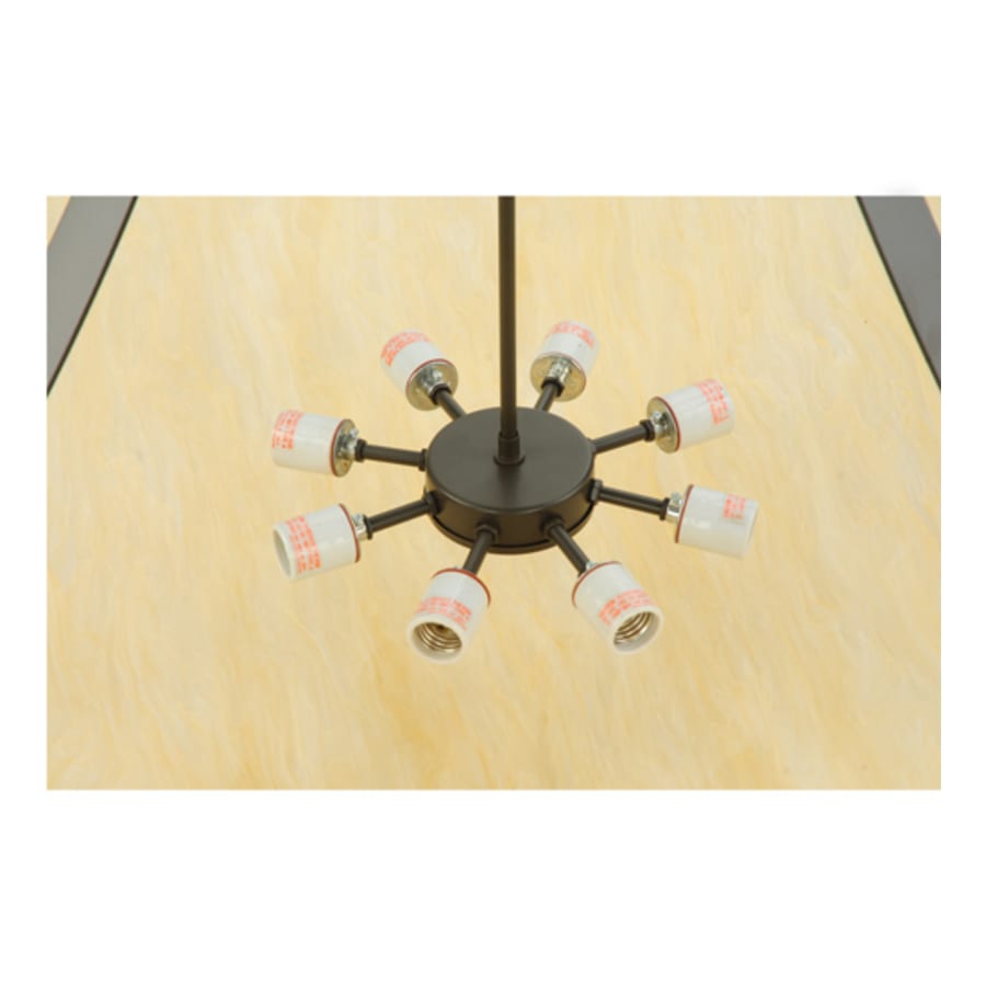 Meyda Tiffany Urban 8 Light 44" Wide Semi-Flush Bowl Ceiling Fixture