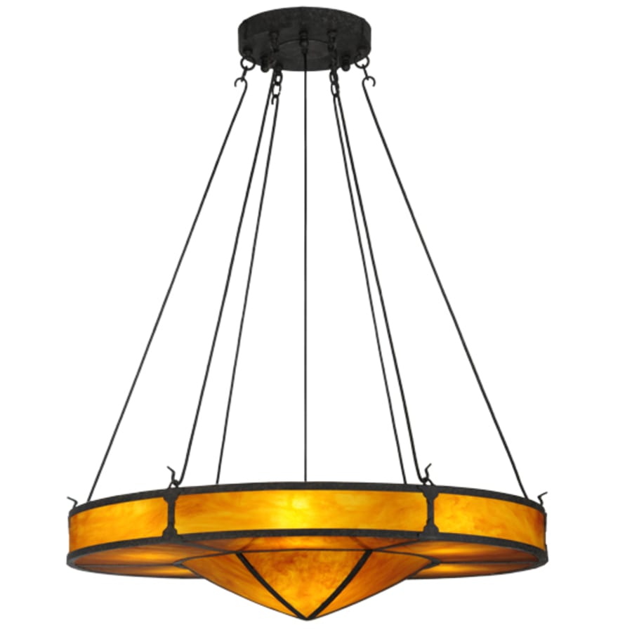 Meyda Tiffany Timber 8 Light 48" Wide Drum Chandelier