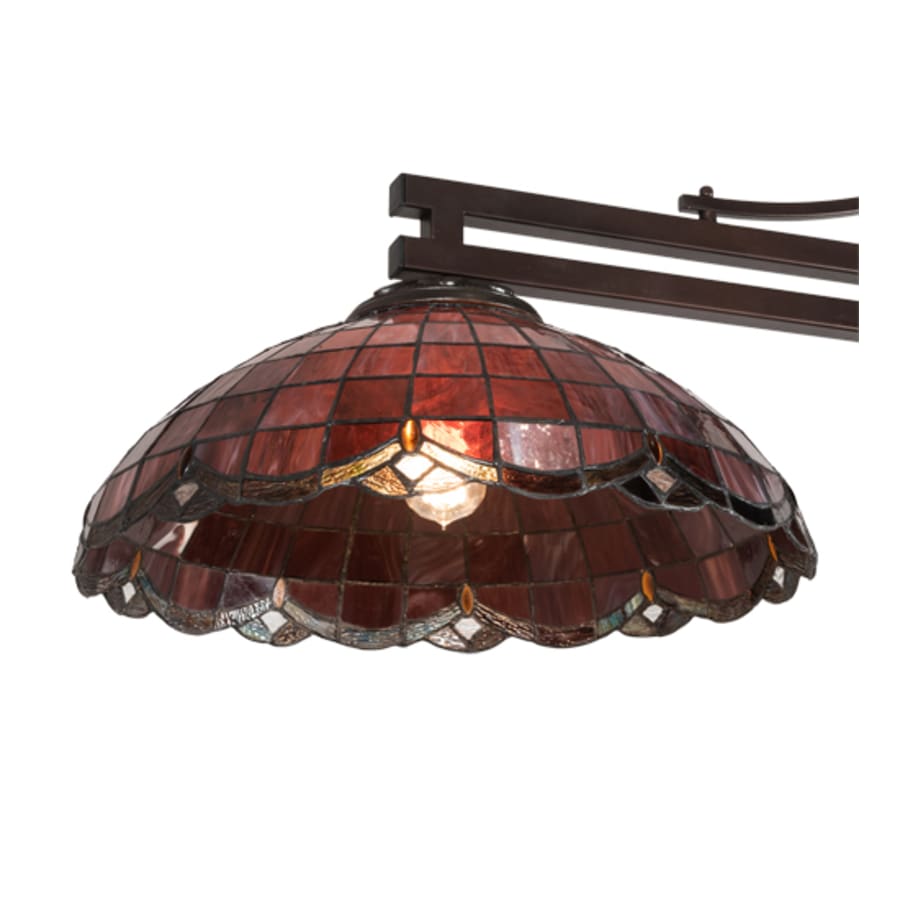 Meyda Tiffany Elan 3 Light 86" Wide Linear Pendant