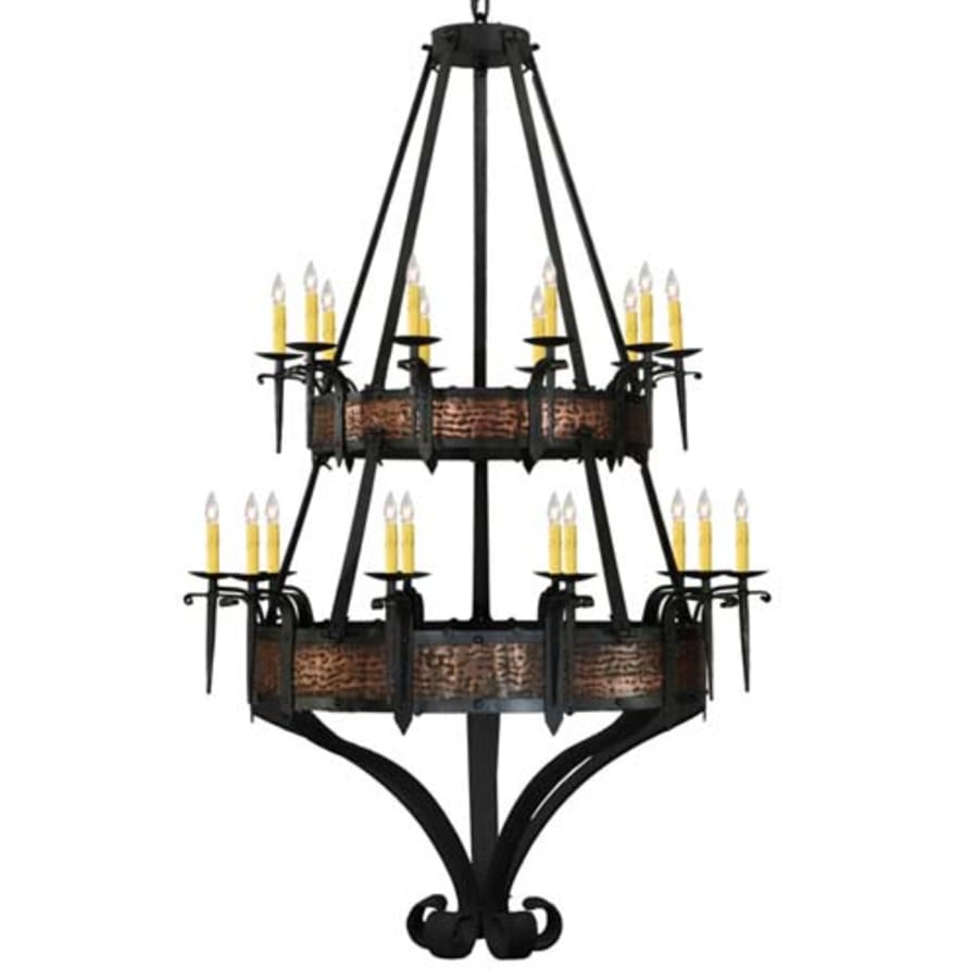 Meyda Tiffany Costello 20 Light 48" Wide Taper Candle Style Chandelier