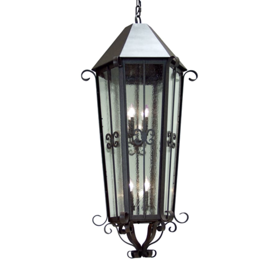 Meyda Tiffany Forsynthia 8 Light 28" Wide Taper Candle Pendant