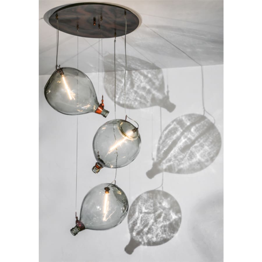 Meyda Tiffany Euri Tanta 3 Light 40" Wide Multi Light Pendant