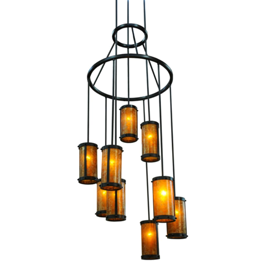 Meyda Tiffany Cartier 9 Light 35" Wide Ring Chandelier