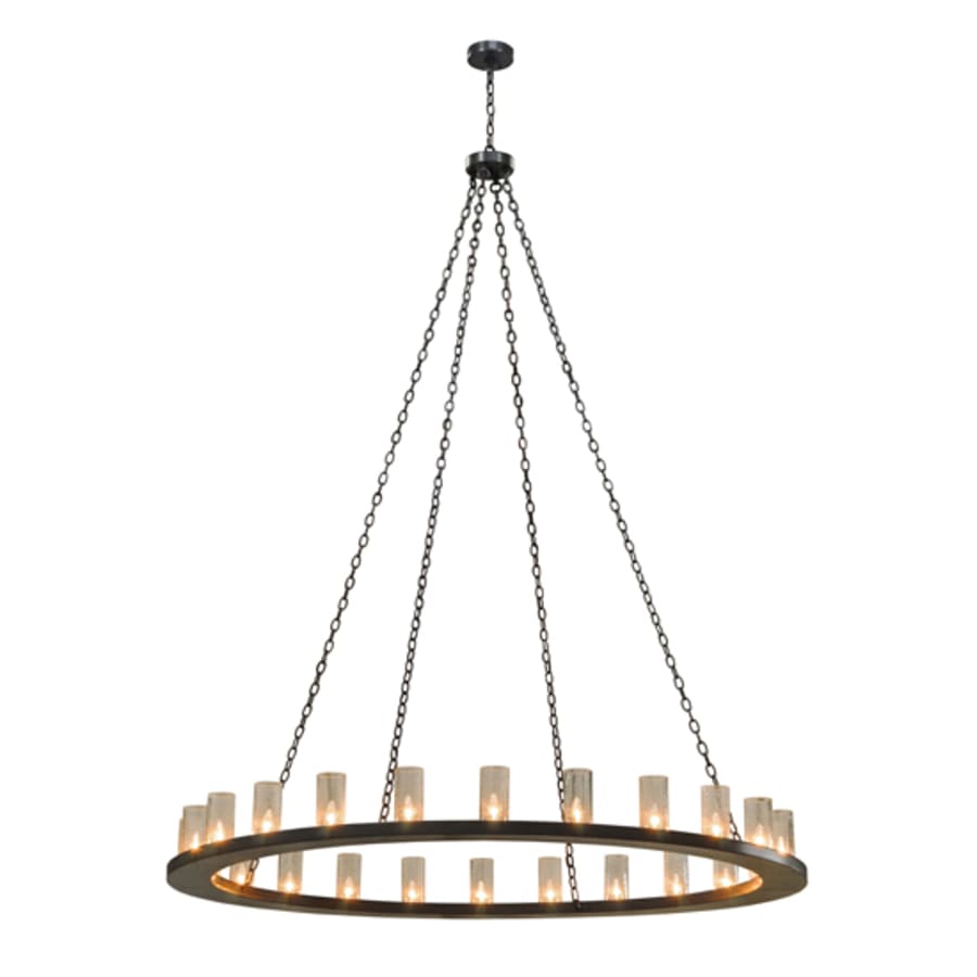 Meyda Tiffany Loxley 24 Light 72" Wide Ring Chandelier