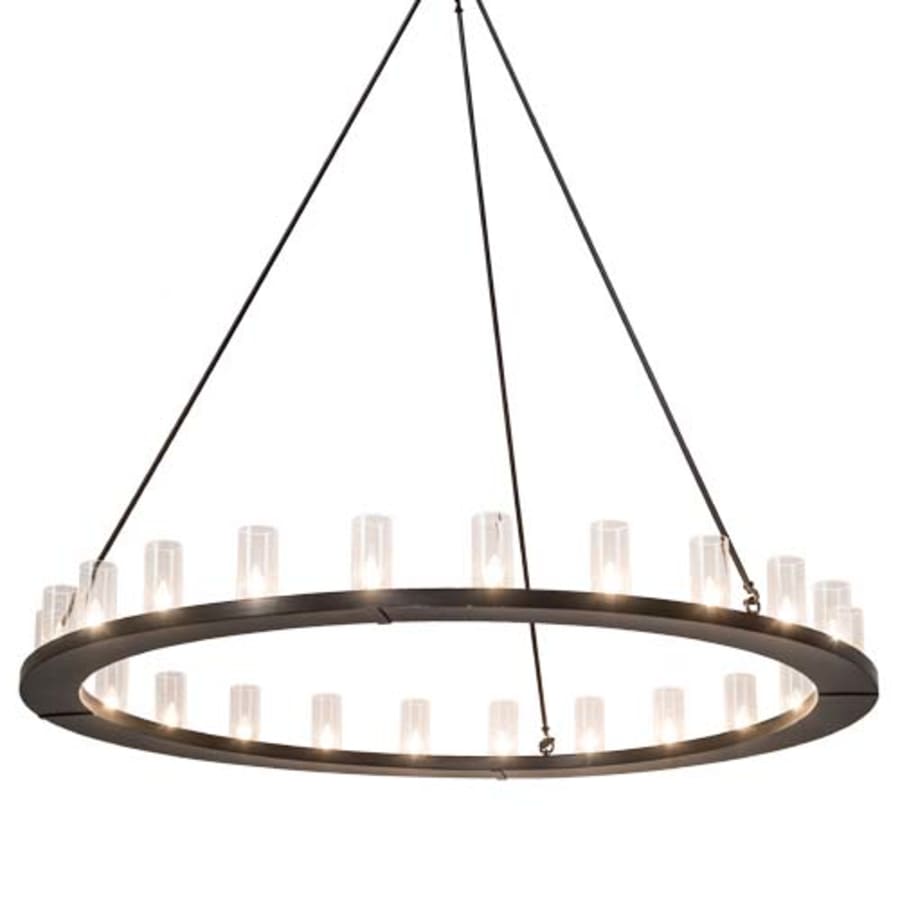 Meyda Tiffany Loxley 24 Light 72" Wide Ring Chandelier